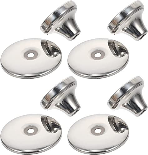 Perilla de la tapa de la olla, cubierta del mango de la sartén, Mango de repuesto for tapa de olla, 4 piezas, mango resistente for tapa de sartén, perilla antideslizante for tapa de olla, práctico acc