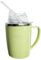 Adult Sippy Cup, Beakers for Elderly, 350ml Spill Proof Adult Sippy Cup with Straw, 3-in-1 Stainless Steel Dysphagia Cups, Adult Drinking Cup for Elderly Disabled Patient, Adult Drinking Cup