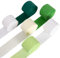 Fyshird Krepppapier Grüne Serie 6 Rollen Crepe Papier DIY Luftschlangen Floristenkrepp Kreppband Basteln Papier Grün Deko für Partys Hochzeits Geburtstags (4.5 cm x 25 m)