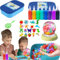 Tchsrim 3D Aqua Gelz Kreativ Set,Magic Water Elf,Magischer Wasserelfe,Aqua Gelz Deluxe set,DIY Bunte Meerestiere Spielzeug,12 Flaschen Farbgel Aqua Fairy Toy Set für Jungen und Mädchen