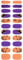 Semi Cured Gels Nails Stickers Nails Polish Strips Halloween Nails Strips Full Nails Strips Nails Art Decortions