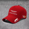 LWWNNFC Auto Baseball Cap für Aston Martin, Auto-Logo Baseballmütze Verstellbar Baumwoll Outdoor Baseballkappe für Herren und Damen Zubehör,Red