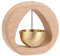 Shopkeepers Bell Japanese Magnetic Doorbell for Door Opening Triangular Wood Door Chime for Stores Porch Garden Backyard Refrigerator Restaurant Wind Chimes Housewarming Gift
