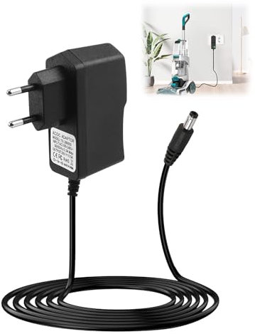 Chargeur 26V 500mA pour Aspirateur Hoover H-Free 100 Aspirateur Balai sans Fil Chargeur Adaptateur Aspirateur pour Hoover HF122RH HF122GPT H-Free 200 H-Free 500 H-Free 700 H-Free 800 avec Câble 1,8 m