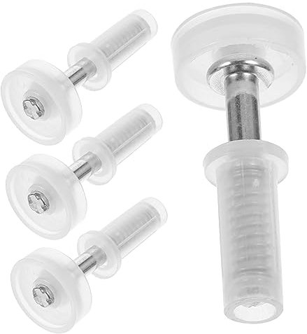 LOORGVEL 4pièces Quincaillerie Pour Porte Pliante Acier Inoxydable Kit De Charnières Pivotantes Pour Portes De Placard Pliantes Et Facile À Installer