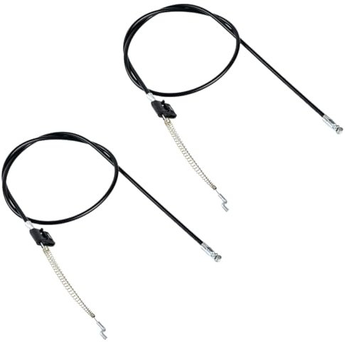 klahh 2 Pcs Replacement Metal Recliner Cable Recliner Chair Sofa Handle Cable for Chair Reclining Sofa Armchair