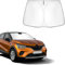 BSTW Parasol para Parabrisas de Renault Captur II 2020-2024 & Renault Captur I 2013-2019, Parasol Plegable con Aislamiento Térmico y Protección UV, Compatible con Renault Captur RS Line Hybrid