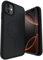 LUNOVATE Magnetic Shockproof for iPhone 11/XR Case, 14FT Military Protective Cover, Anti-Slip Texture Translucent Matte Phone Case with 2 Screen Protector for iPhone 11 / iPhone XR - Black Matte
