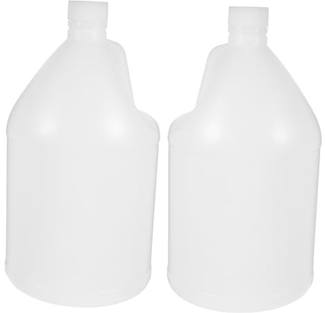 Zerodeko 2stücke Hdpe Kunststoff Milchkrug Leere Gallonen Krüge Mit Deckel Vorratsbehälter Flaschen Für Langzeitgebrauch Einfach Zu Handhaben