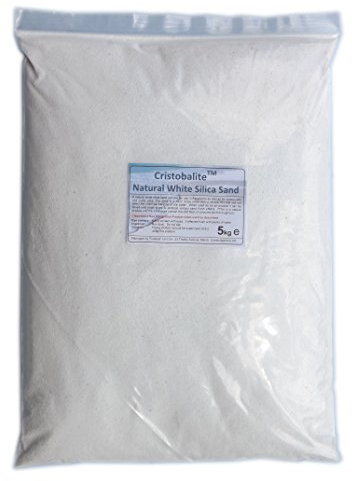 Trustleaf 10kg Bag of Decorative White Silica Sand - Art and Crafts, Aquariums
