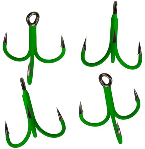 Madcat A-Static Treble 6X Hooks - 4 Wallerdrillinge
