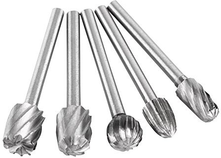 20 stücke Hartmetallfräser Frässtifte Set 1/8Lager Stahl Rotary Grate Rotary Dateien Bohrmaschine Schaftfräser für Dremel Rotary Werkzeuge, DIY-Holzbearbeitung, Gravieren, Bohren
