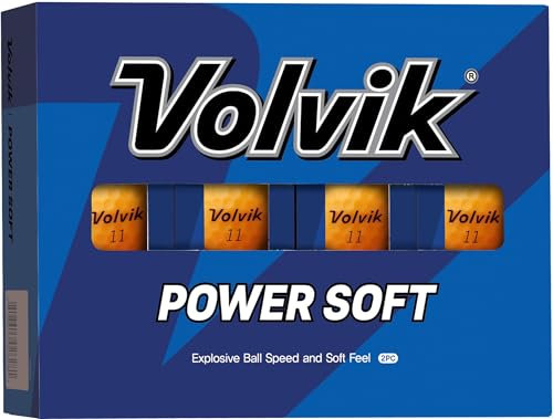 Volvik Vivid Golfbälle, mattgrün, Dutzend, groß