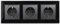 MC POWER - FLAIR - Wand Steckdosen Set | Beginner 3S-Style | 4-teilig | anthrazit/schwarz, Glasrahmen