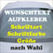 INDIGOS UG - Auto Aufkleber selbst gestalten mit Wunschtext für die Heckscheibe - Autoaufkleber bis 160 cm - Sticker für innen & außen wetterfest personalisiert mit Name & Schriftzug