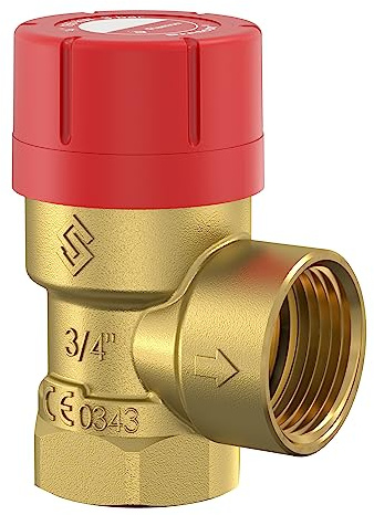 Flamco Prescor Valve 3/4 x 3/4-2.5bar - Druckablassventil, Druckreduzierventil, Drucksicherheitsventil - 27026