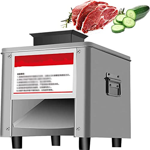 JIADUOFU Commercial Meat Slicer, Meat Cutting Machine Slicing Machine Stainless Steel Deli Food & Fresh Meat Cutter Electric Household Meat Slicer,7.0mm
