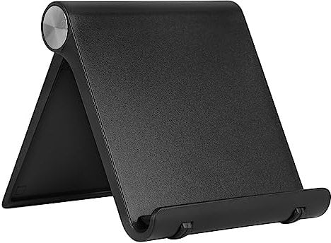Kronwahl 1 Soporte para móviles Premium, Soporte para teléfono Plegable Ajustable para Mesa, Escritorio, cómodo Soporte para móvil y Tablet, Compatible con iPhone, iPad, Samsung y Muchos más