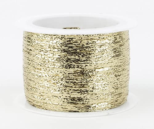 Woolly Hugs Glitzer,25 g/1000m, Beilaufgarn z. Mitstricken, (300 gold)…