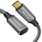 CLEEFUN Cable Alargador USB C 2M, USB3.2 10Gbps y Vídeo 4K@60Hz, Alargador USB Tipo C Macho a Hembra, Carga Rápida 100W para iPhone 16 15 Pro Max, MacBook Pro Air, Galaxy S25 S24 S23 Ultra