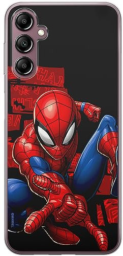 ERT GROUP Handyhülle für Samsung A14 4G/5G Original und offiziell Lizenziertes Marvel Muster Spider Man 040 optimal an die Form des Handy angepasst, hülle aus TPU