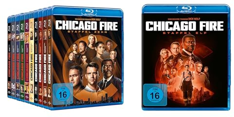Chicago Fire - Die kompletten Staffeln 1-11 im Set - Deutsche Originalware [58 Blu-rays]