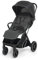 Foppapedretti Kompakter Kinderwagen Olimpic, für Kinder von 0 – 22 kg (0 – 4 Jahre), 1 Hand, Self-Standing, gepolsterte Räder, UPF50+ Stoff, wasserdichte Reißverschlüsse, tragbar, Silber