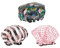 Gogogmee 3St Duschhaube schutzkappen haarschutz Badehaube haar kur wasserdichte abdeckplane hats Salonhut für Damen Bandana für Haare Badekappe für Damen Badekappen Duschhut für Damen peva