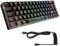 EMPIRE GAMING - K208 Clavier Gamer Filaire TKL Compact (Français AZERTY) 69 Touches RGB - Câble USB Type C détachable Plug & Play - PC/PS4/PS5/Xbox - 23 Touches Anti-Ghosting (Noir)