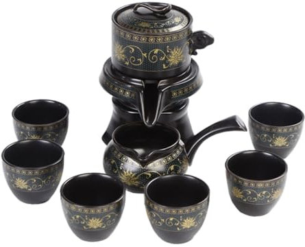 BEBEMOKO 1juego De Cerámica Retro Para y Kit Completo De Kettle y Tazas Para Infusión De y Frutas