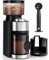 Electric Burr Coffee Grinder, 200W Coffee Bean Grinder with 25 Grind Setting, 250g Large Bean Hopper, 12 Cup Capacity, for Espresso/Drip/Brew/Cold Brew/French Press and for Home Use