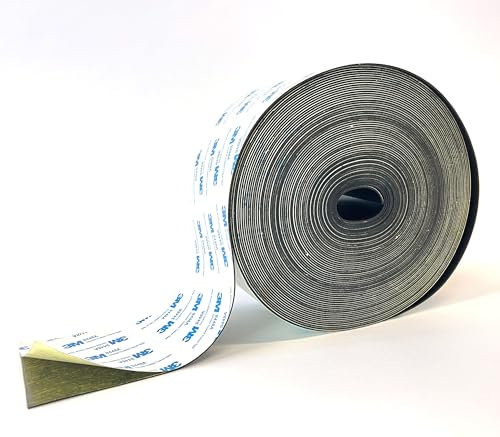 kopplex Dichtungsband 1 EPDM Vollgummi Rolle – 20 m x 75 mm x 1 mm | einseitig selbstklebend | Witterungsbeständig & UV-stabil | Dichtband für Bau, Garten, Terrasse | Elastisch & alterungsbeständig