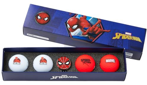 Volvik Vivid Soft Spider Man 4.0 Golf Geschenkset