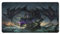 ouynngjing Alfombrilla de ratón con diseño de dragón del pantano Negro, extendida para Juegos, para Teclado y ratón, con Bordes cosidos, Base de Goma, para Teclado de Ordenador y Oficina, 40 x 75 cm