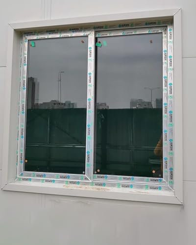 Elitix Finestra Sostituzione Finestra Scorrevole Orizzontale, Finestra Pollaio 20x20 21x16 22x16 30x36, Finestra Serra Cucina Manuale Alluminio, Finestra di Ventilazione(WxH 38x20in/95x50cm)