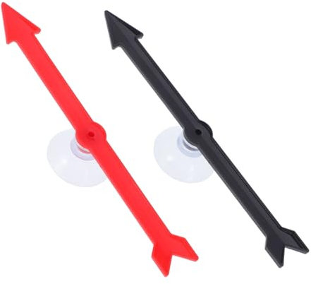 MAGICLULU 2pcs Turntable Spinner Fortune Board DIY Bildungsspielzeug Drehspielzeugspinner Rotierende Pfeilsaugne -Pokal -Spinner Für Partyspiele Family Treffen