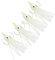 UPKOCH 3 Set Amo Luminoso per Calamari Attrezzatura da Pesca Esca d'Acqua Dolce Esca per La Pesca in Mare Jigger Amo da Pesca per Polpi Amo Galleggiante A 4 Pezzi*3