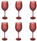 Villa d'Este Home Tivoli 1996 Set 6 calici 650 ml in vetro effetto frosted, Happy Hour