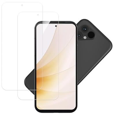 Banuyaw für Schutz Displayschutz Fairphone 5 Panzerglas, für Schutzfolie Fairphone 5 5G Folie 9H Härte Displayfolie, Ultra-klar Schutzglas Handy Display, 2 Stück