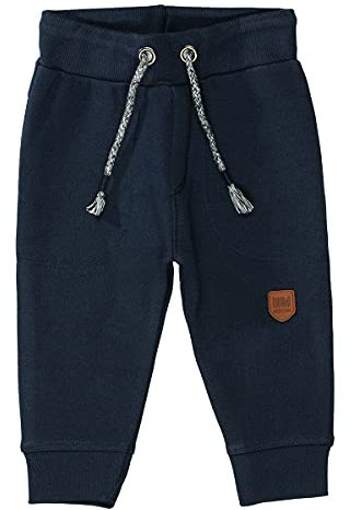 Staccato Jungen Baby Jogginghose | Kordelzug | elastische Rippbündchen, Marine, 74