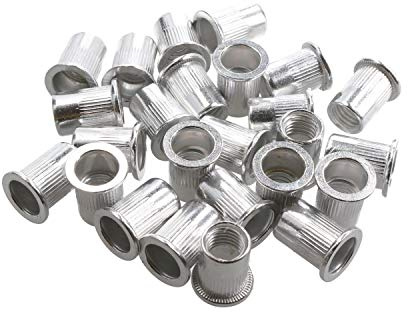 M10 Alu Nut Serts Riveting Nuts Rivet Threaded Inserts Blindnut Rivnut 25pc