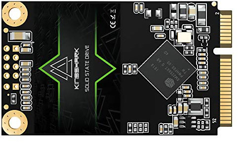 Kingshark mSATA SSD 500GB 30 * 50MM Unidad de Estado Sólido Interna de Alto Rendimiento para Computadora Portátil y Escritorio - SATA III 6Gb/s