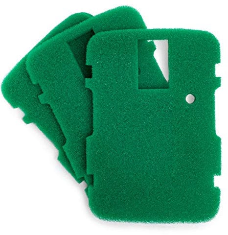 LTWHOME Compatible Green Coarse Filter Foams Replacement for All Pond Solutions CUP-311 (Pack of 3)
