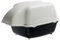 Feplast Caja de Arena para Exterior para Gatos Cosmic Outdoor, Arena Cubierta, a Prueba de Lluvia, Evita la Entrada de Perros 1830 g
