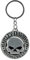 HARLEY-DAVIDSON H-D Domed Skull Metal Key Chain Schlüsselanhänger