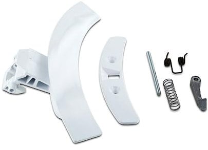 DL-pro Türgriff für AEG Electrolux Ikea 4055137402 132792018/5 1327920185 Kunststoff Griff Türöffner Öffner Handgriff für Waschmaschine