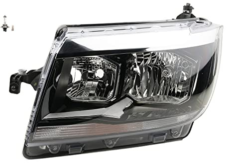 Johns, Scheinwerfer Halogen passend für VW Crafter 09/16- Links mit Motor Leuchtmittel