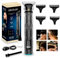 Cecotec Haarprofiler Bamba PrecisionCare Samurai. LCD-Bildschirm, Präzisionsschnitt, 4 Kammführungen (1 mm - 4 mm), Haare und Bart, bis zu 120 Minuten Autonomie,