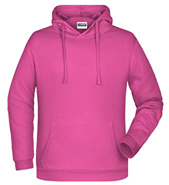 James & Nicholson Herren Basic Kapuzensweat - Klassischer Hoody mit Kängurutasche