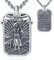 Eusense Saint Christopher Halskette für Männer St. Christopher Anhänger 925 Sterling Silber Katholischen Religiösen Schmuck Schutz Amulett für Männer Frauen